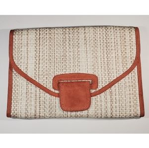 San Marina Vintage Handbag Cream/Orange for Womans
